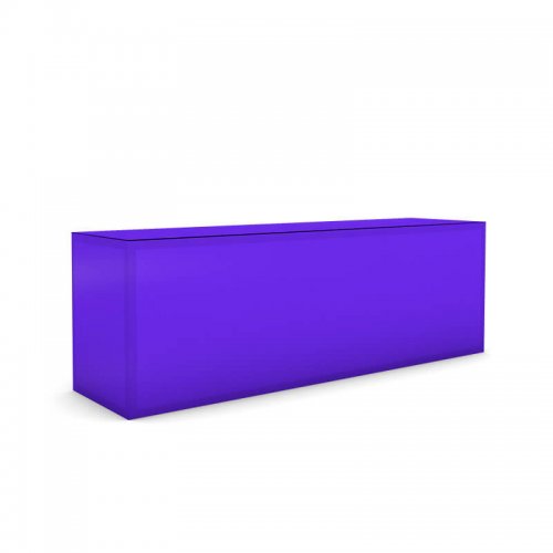 Balcão de licra roxo