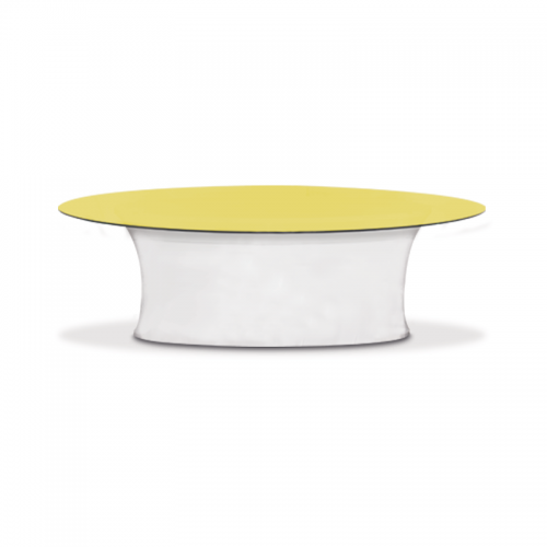 Oval Yellow