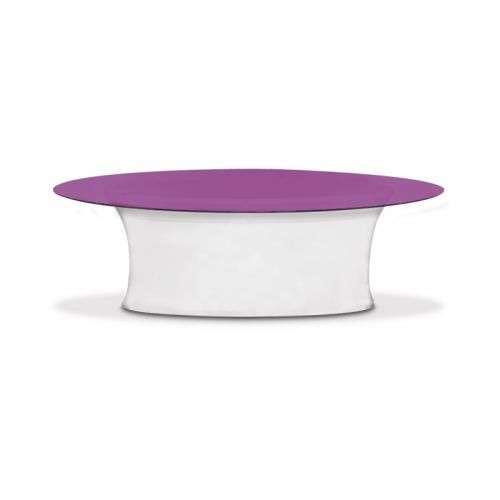 Oval Purple