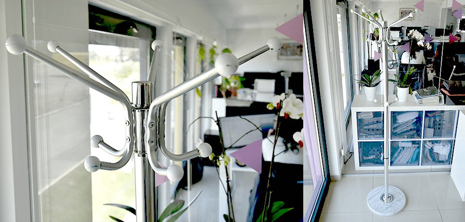 Coat Rack Chrome
