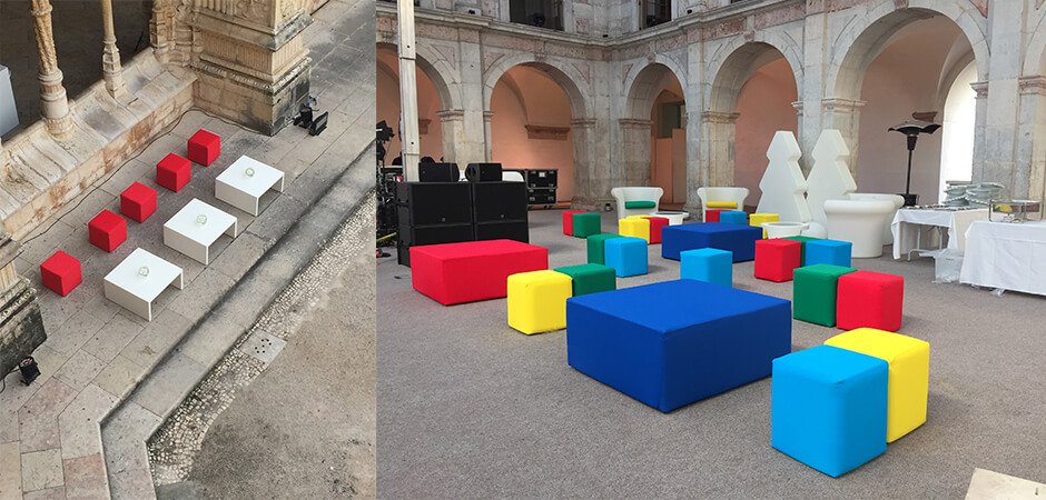 Pouf Cubo